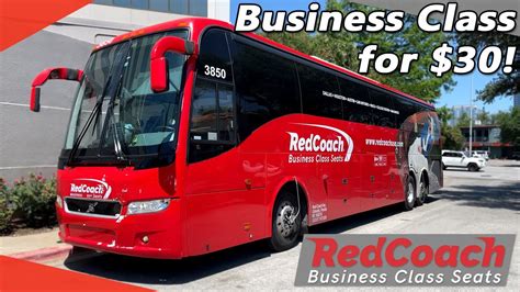 redcoach website.